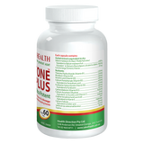 Cabot Health LivaTone Plus 60 capsules rear label with ingredient panel