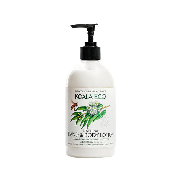 Koala Eco Hand & Body Lotion Lemon Scented Eucalyptus & Rosemary 500ml