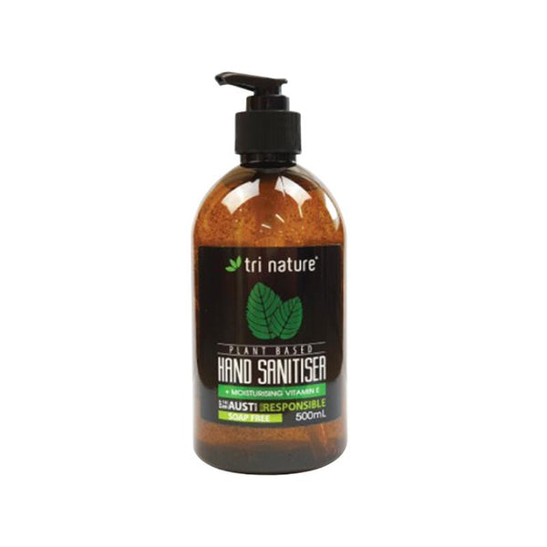 Tri Nature Hand Sanitiser With Vitamin E - Naturally Derived 500ml