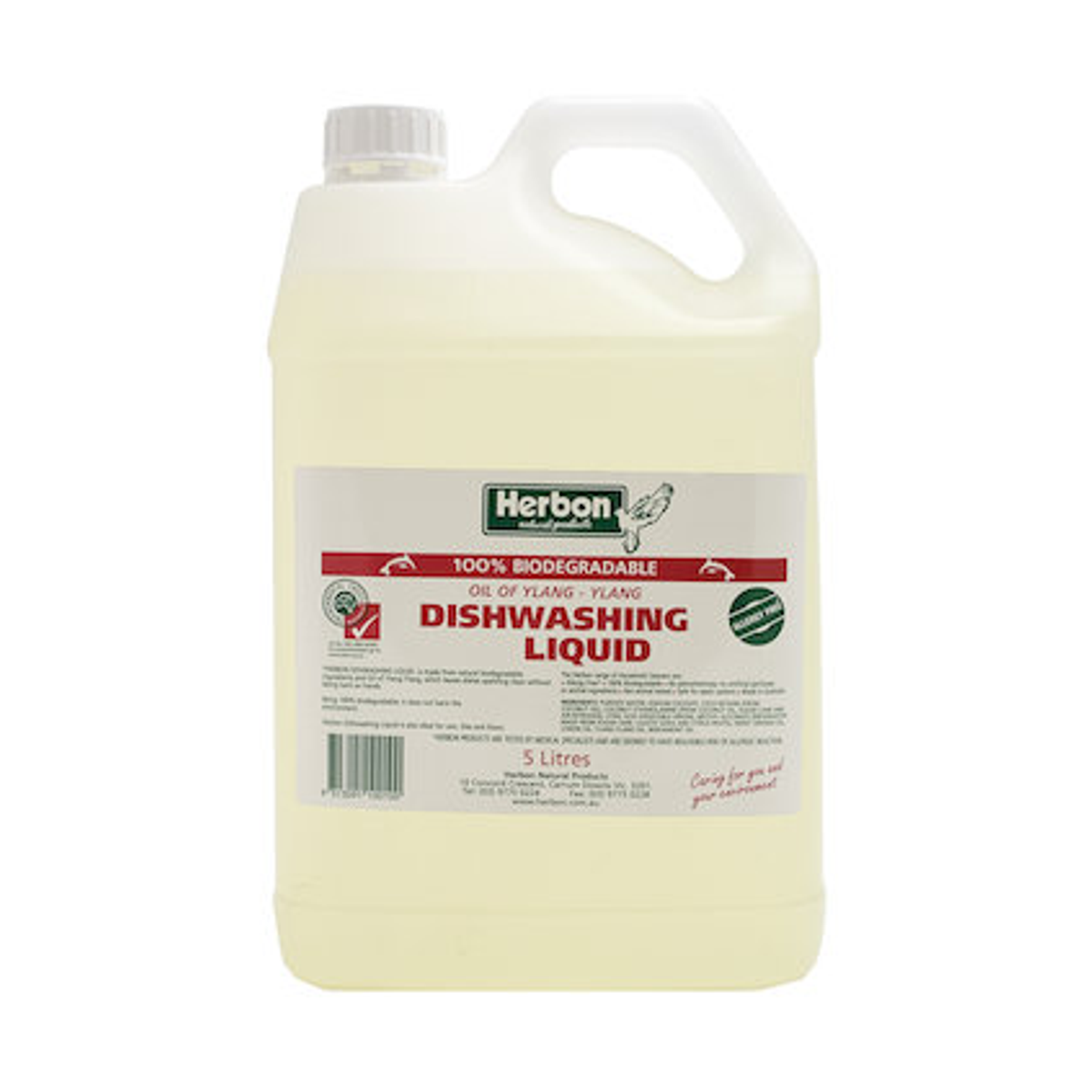Herbon Dishwashing Liquid 5L front packshot