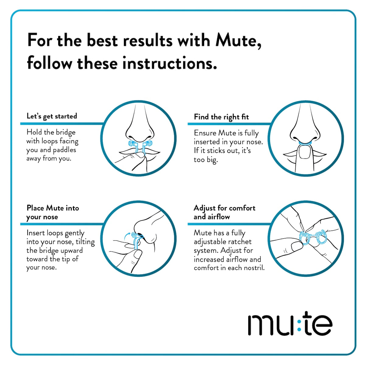 Mute Snoring Device Large 30 Nights Supply Healthylife gallery image 6