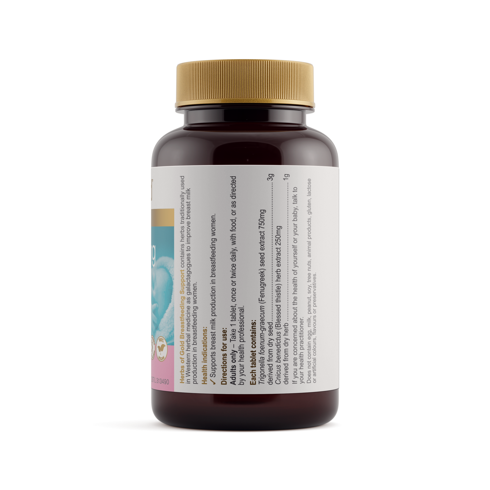Herbs of Gold Breastfeeding Support packshot