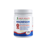 Cabot Health Magnesium Ultra Potent Citrus Powder 200g front tub