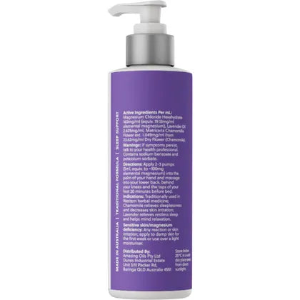 Amazing You Magnesium Sleep Lotion with Lavender & Chamomile 125ml
