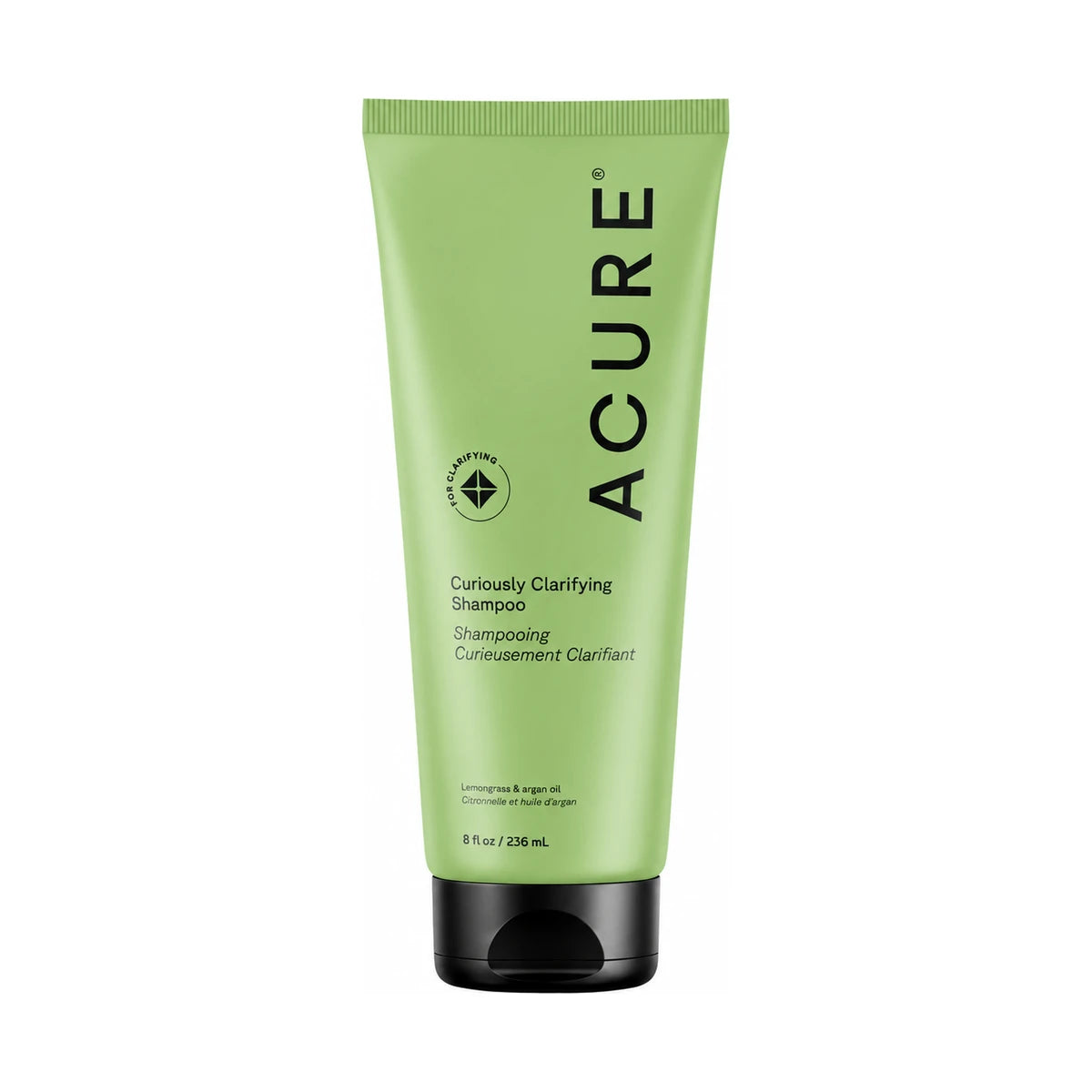Acure Curiously Clarifying Shampoo Lemongrass 236ml front pack
