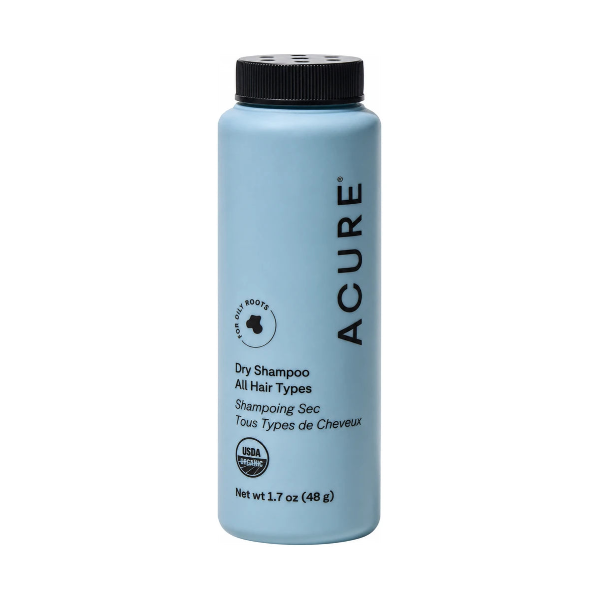 Acure Dry Shampoo All Hair Types 48g front pack