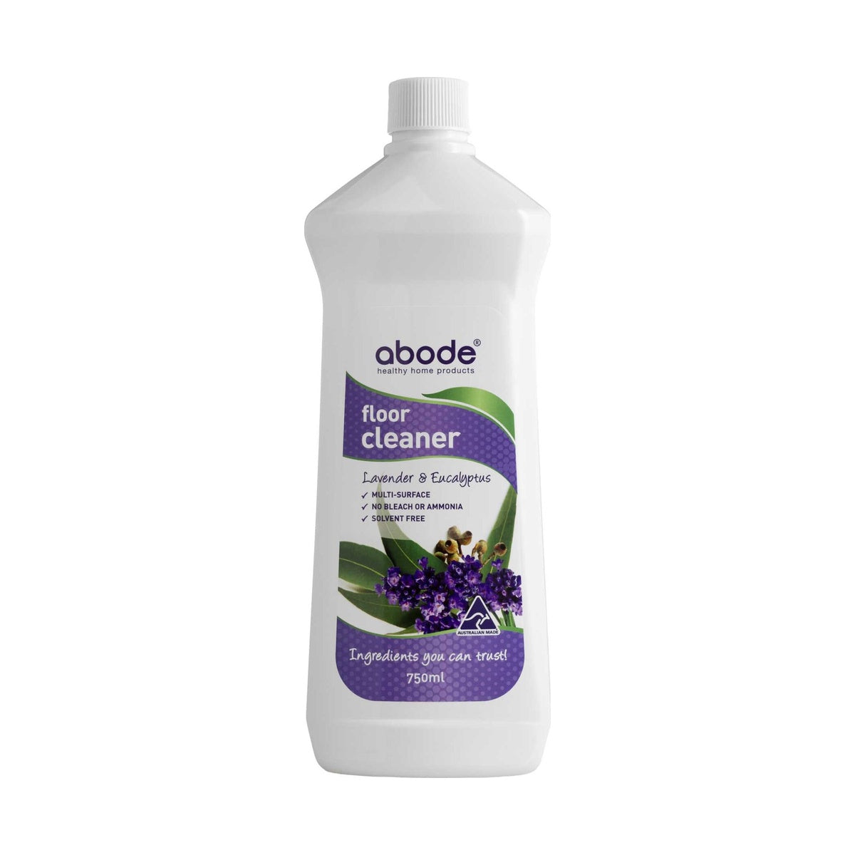 Abode Floor Cleaner Lavender & Eucalyptus 750ml product packshot