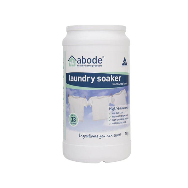 Abode Front & Top Loader Laundry Soaker High Performance 1kg