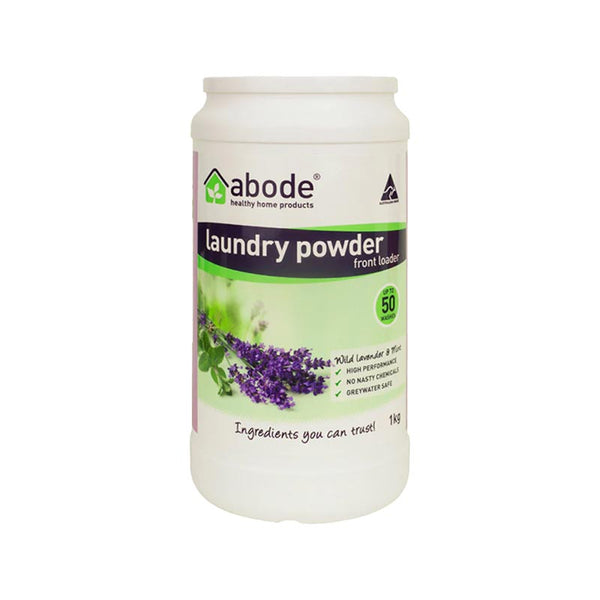 Abode Front & Top Loader Lavender & Mint Laundry Powder 1kg