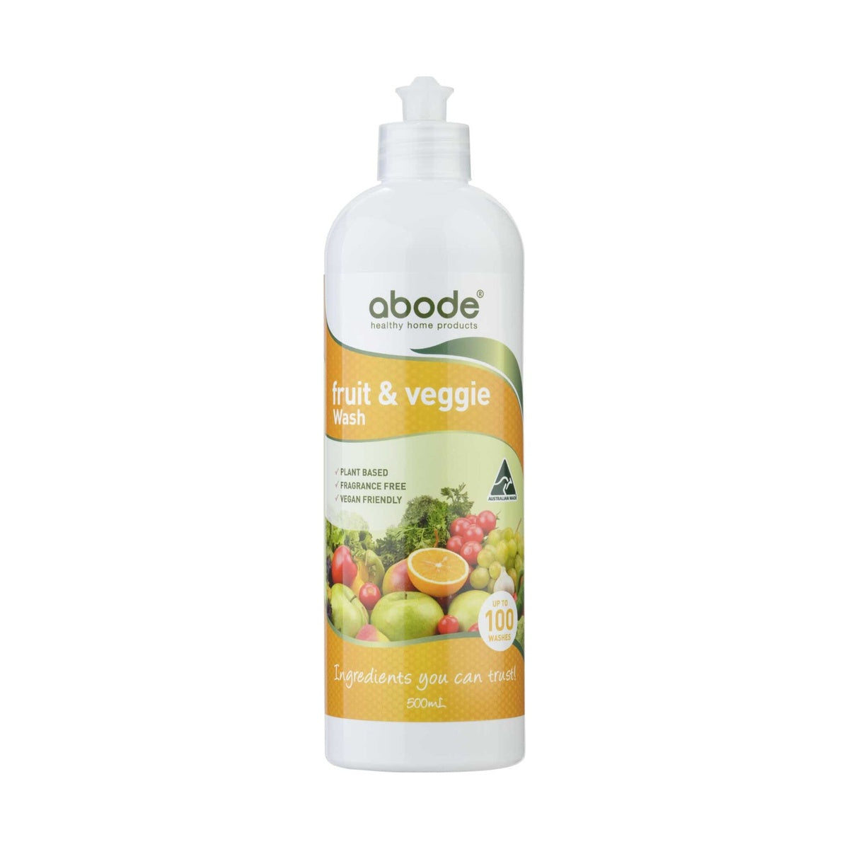 Abode Fruit & Vegetable Wash product packshot