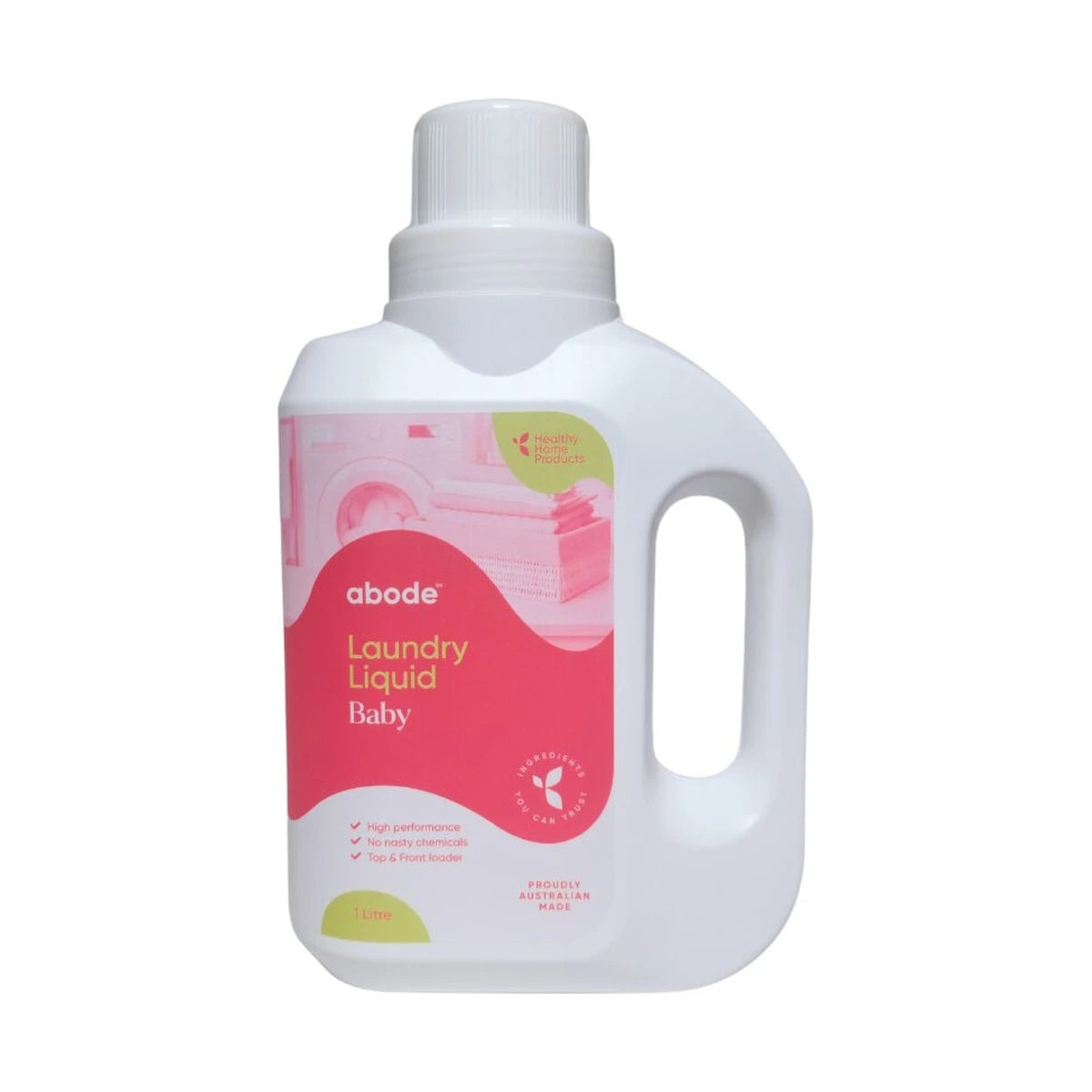 Abode Laundry Liquid Baby (Fragrance Free) 1L product packshot
