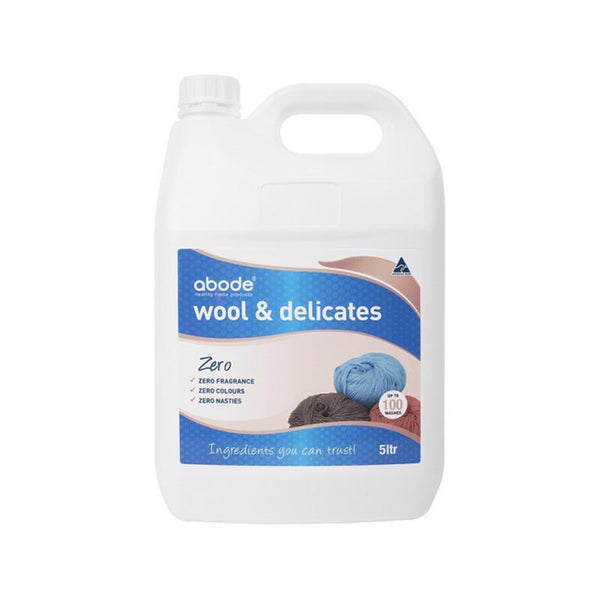 Abode Wool Wash ZERO Fragrance Free 4L