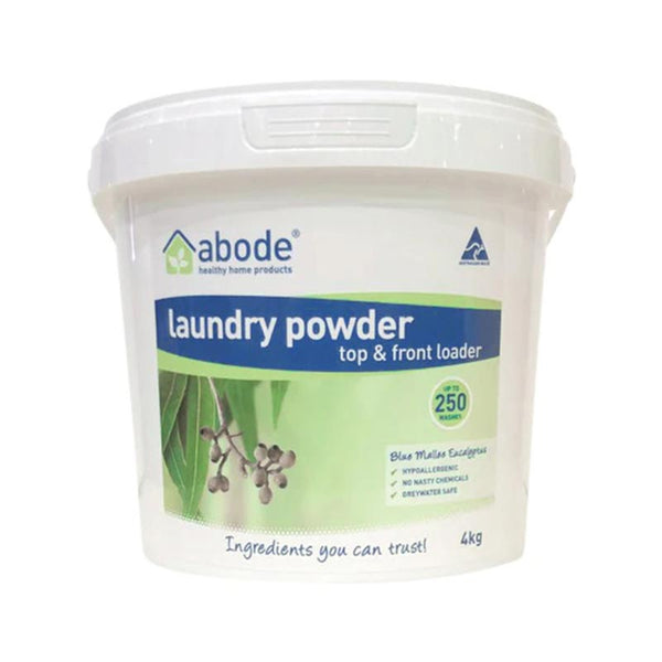 Abode Front & Top Loader Eucalyptus Laundry Powder 4kg