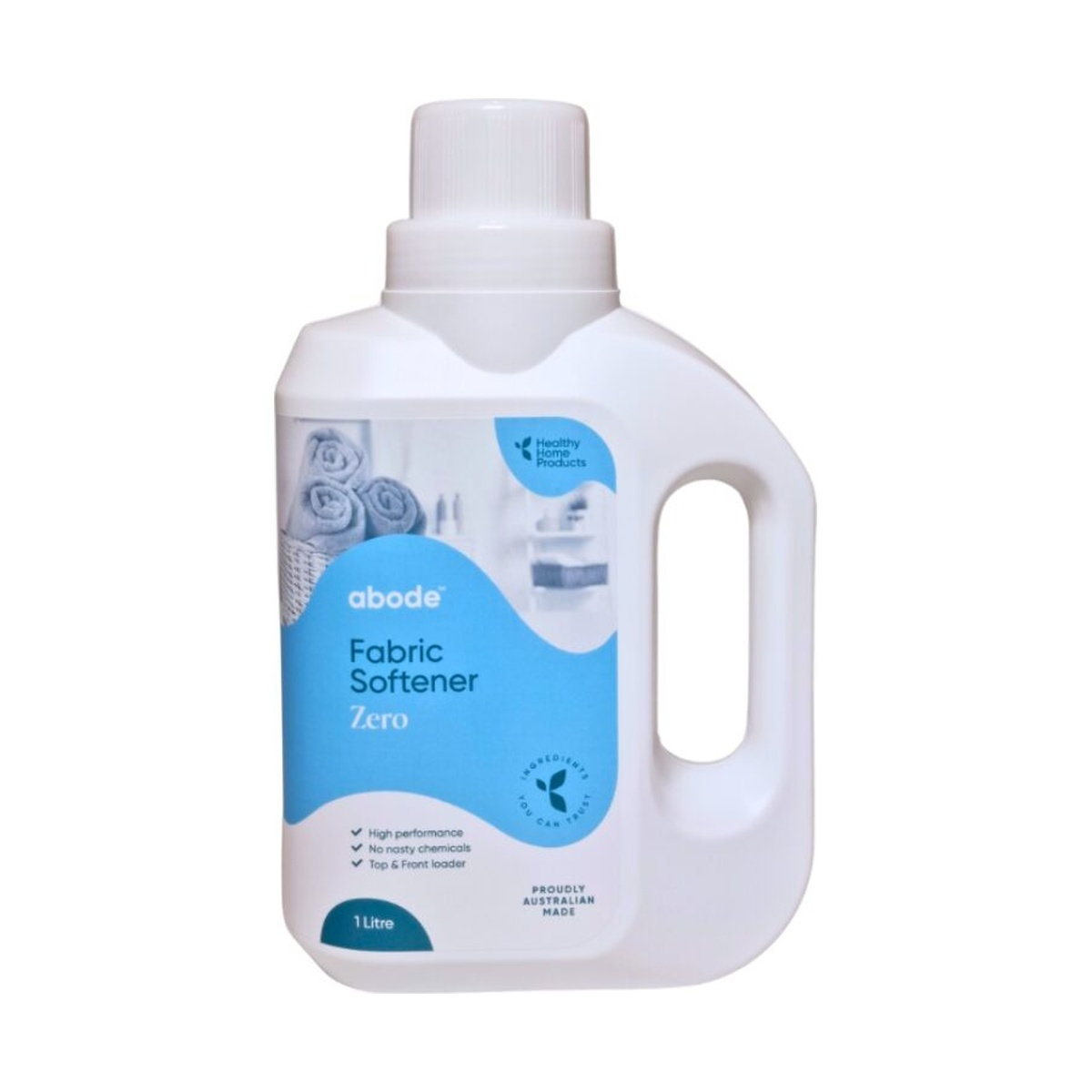 Abode Fabric Softener (Front & Top Loader) Zero 1L product packshot