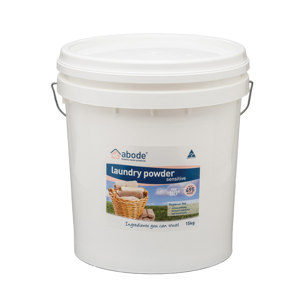 Abode Front & Top Loader Zero Laundry Powder 15kg