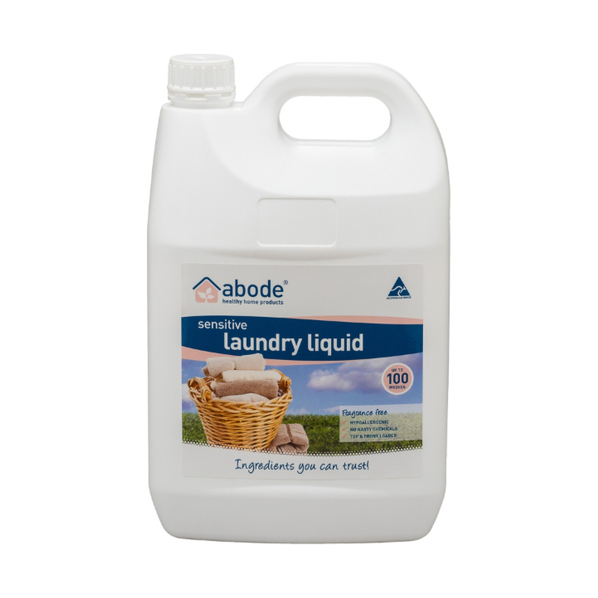 Abode Laundry Liquid Zero product packshot