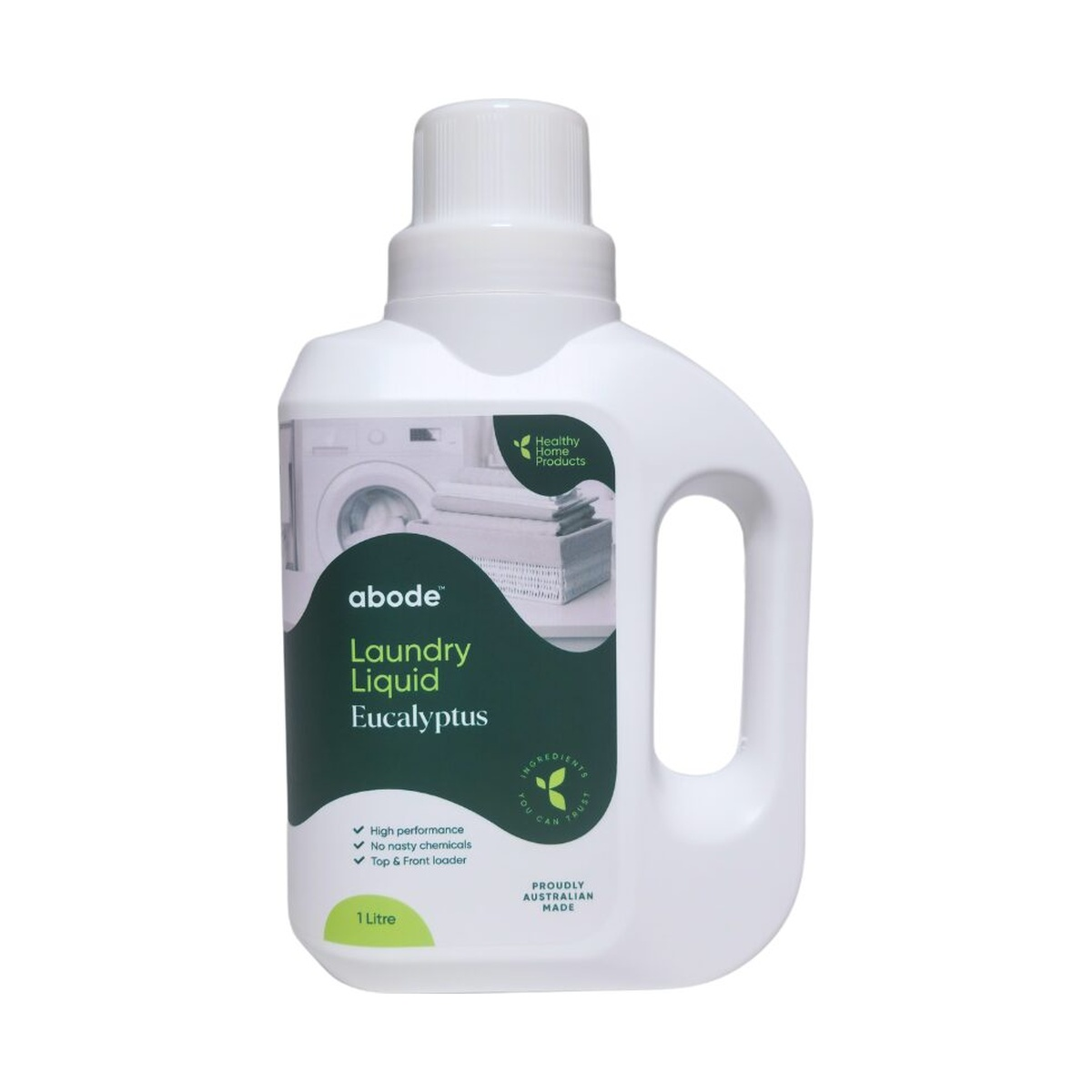 Abode Laundry Liquid Blue Mallee Eucalyptus product packshot