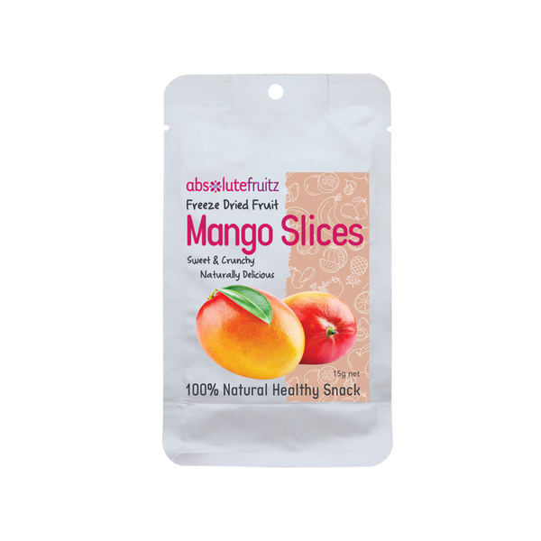 Absolute Fruitz Freeze Dried Mango Slices 15g