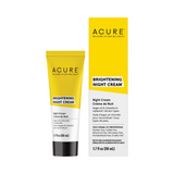 Acure Brightening Night Cream 50ml front pack