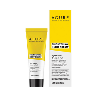 Acure Brightening Night Cream 50ml front pack