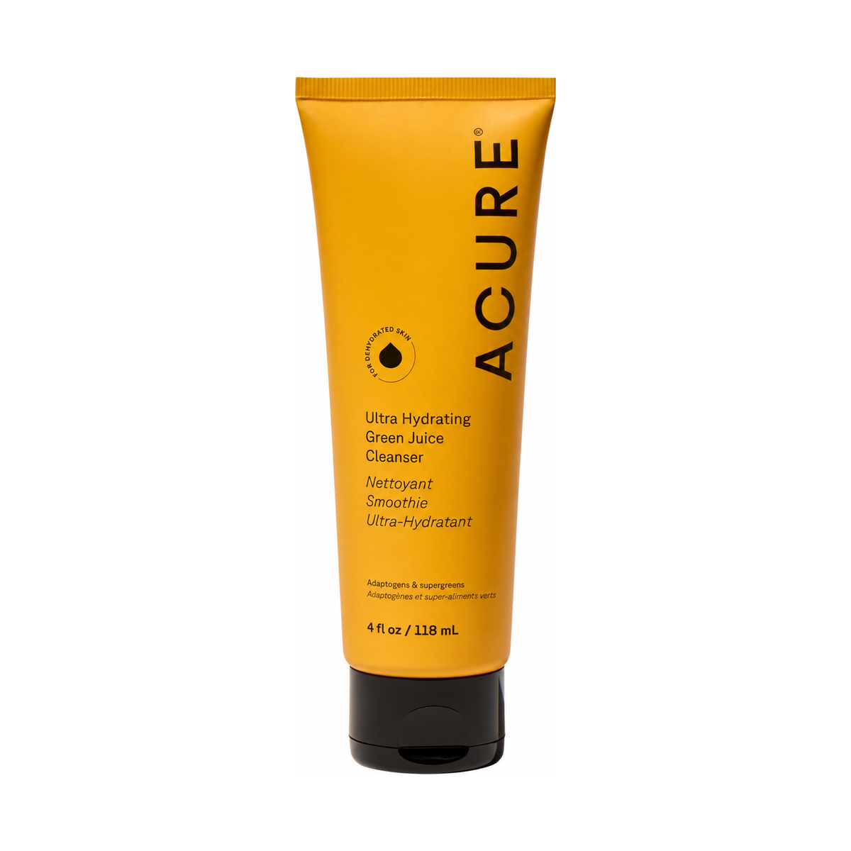 Acure Ultra Hydrating Green Juice Cleanser 118ml front pack