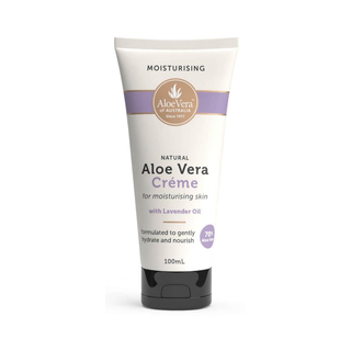 Aloe Vera Of Australia Aloe Vera Crème with Lavender Tube 70% 100ml