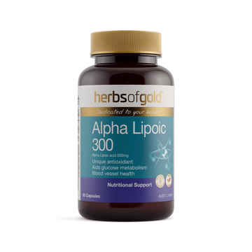 Herbs of Gold Alpha Lipoic 300 60 Capsules