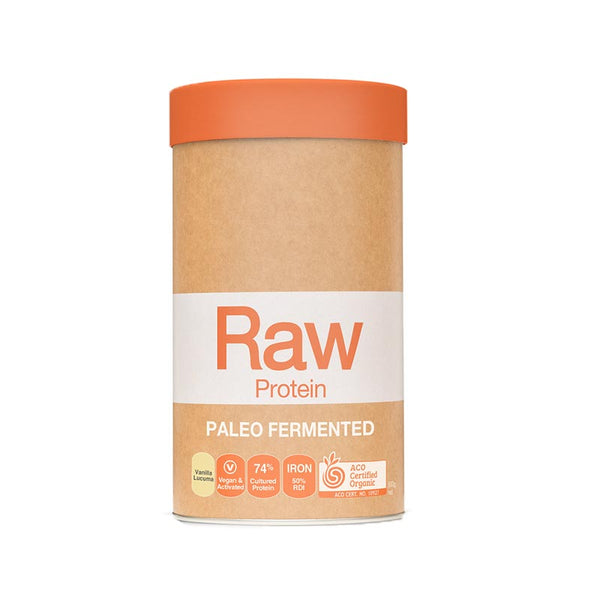 Amazonia Raw Protein Paleo Fermented Vanilla Lucuma 500g