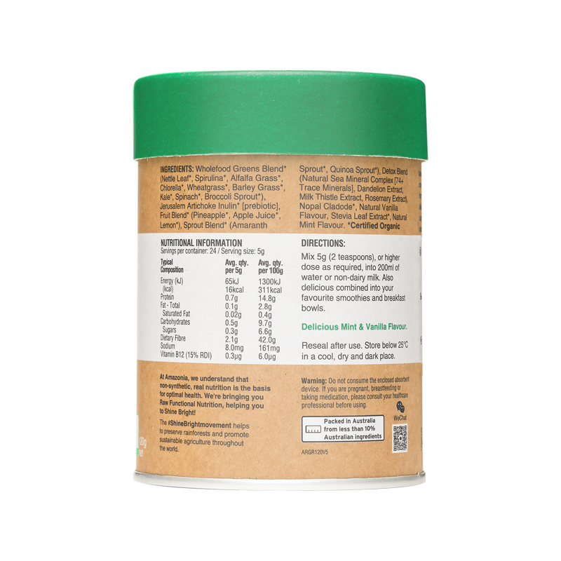 Amazonia Raw Nutrients Greens