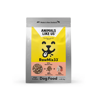 Animals Like Us RawMix33 with Ocean Fish Dog Food 2kg
