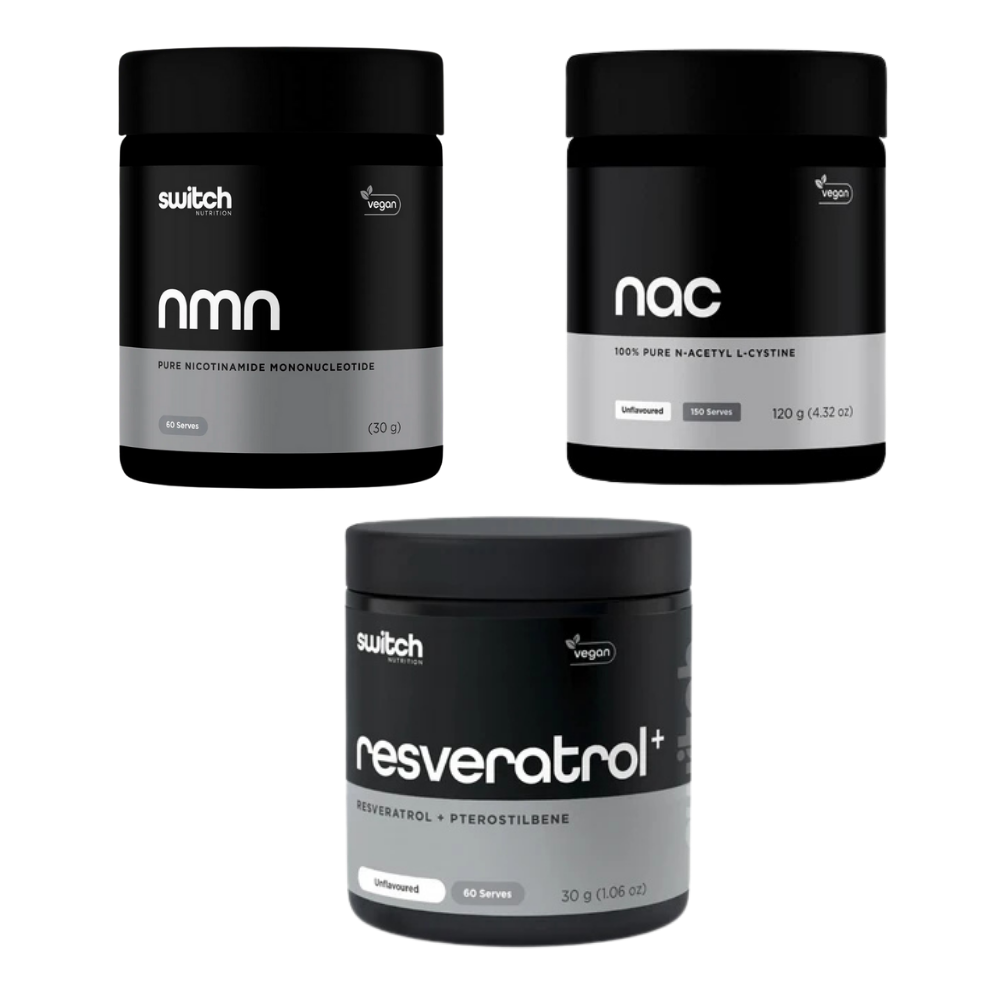 Anti-Ageing Care Bundle - NMN, NAC & Resveratrol+