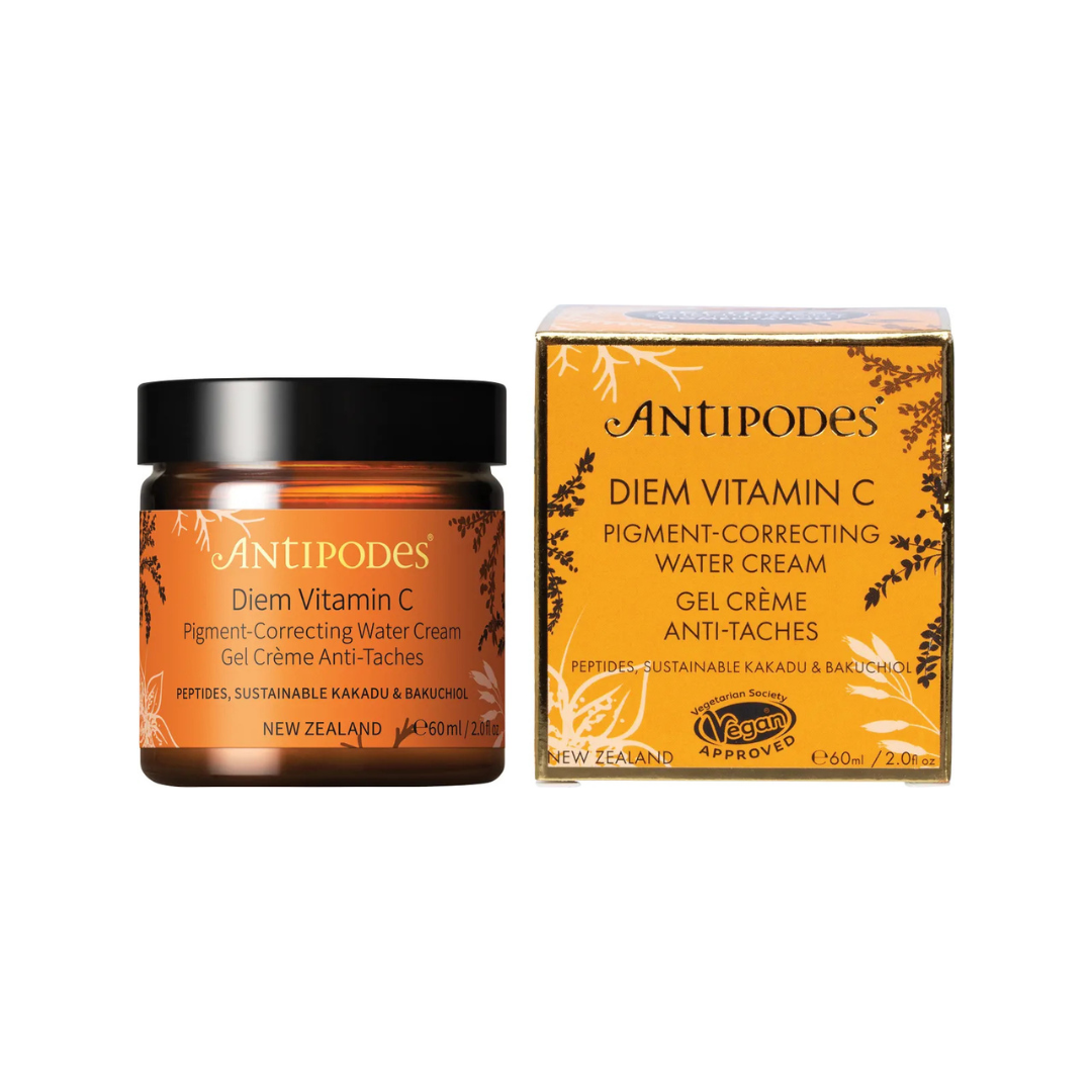 Antipodes Diem Vitamin C Pigment-Correcting Water Cream 60ml front packshot