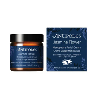 Antipodes Jasmine Flower Menopause Facial Cream 60ml front packshot