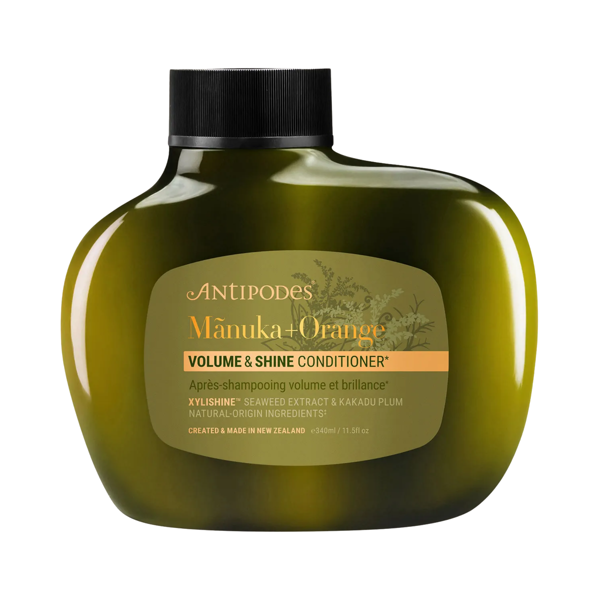 Antipodes Manuka + Orange Volume & Shine Conditioner 340ml front packshot