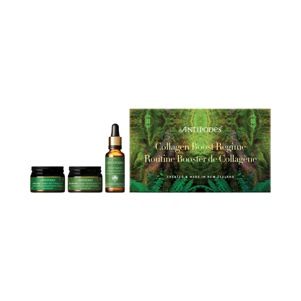 Antipodes Natural Anti-Ageing Essentials 3 Pack front packshot