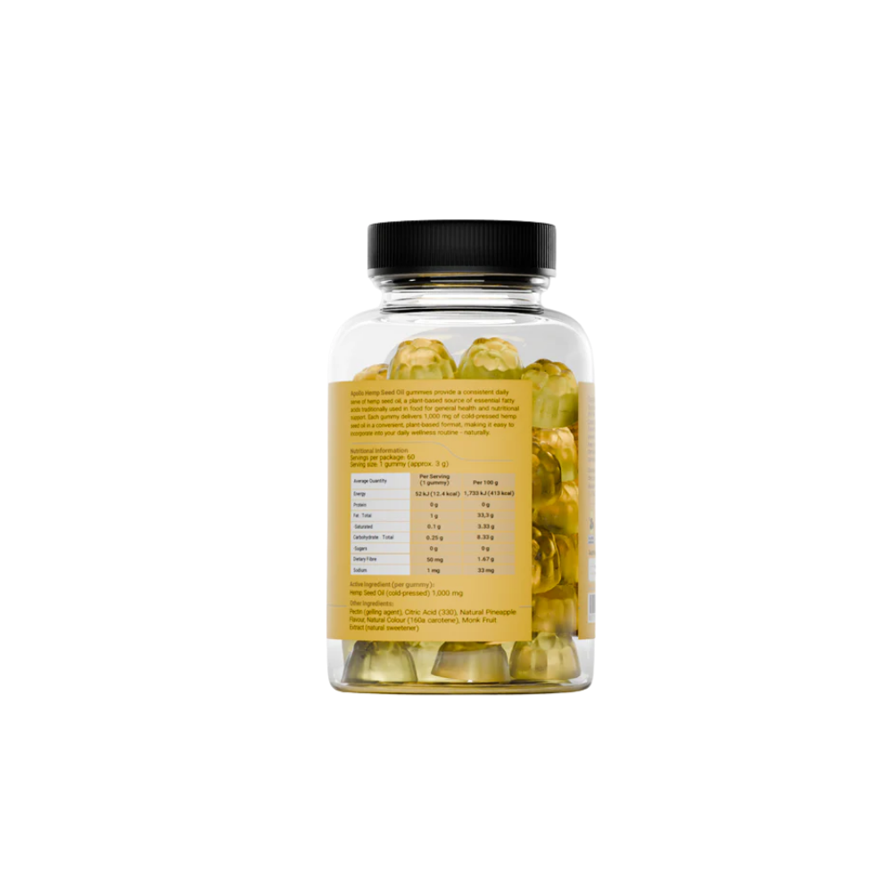 Apollo Hemp Seed Oil 60 Gummies