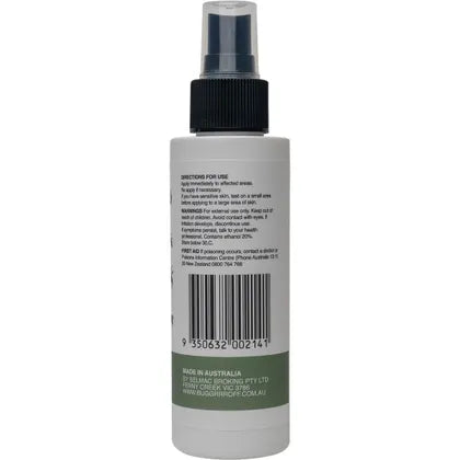 Bug-grrr Off For bites stings + itchy things 100% Natural Spray 100ml