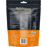 Buderim Ginger Bioactive Daily Nutrient Booster back packaging with nutrition facts and ingredients list.