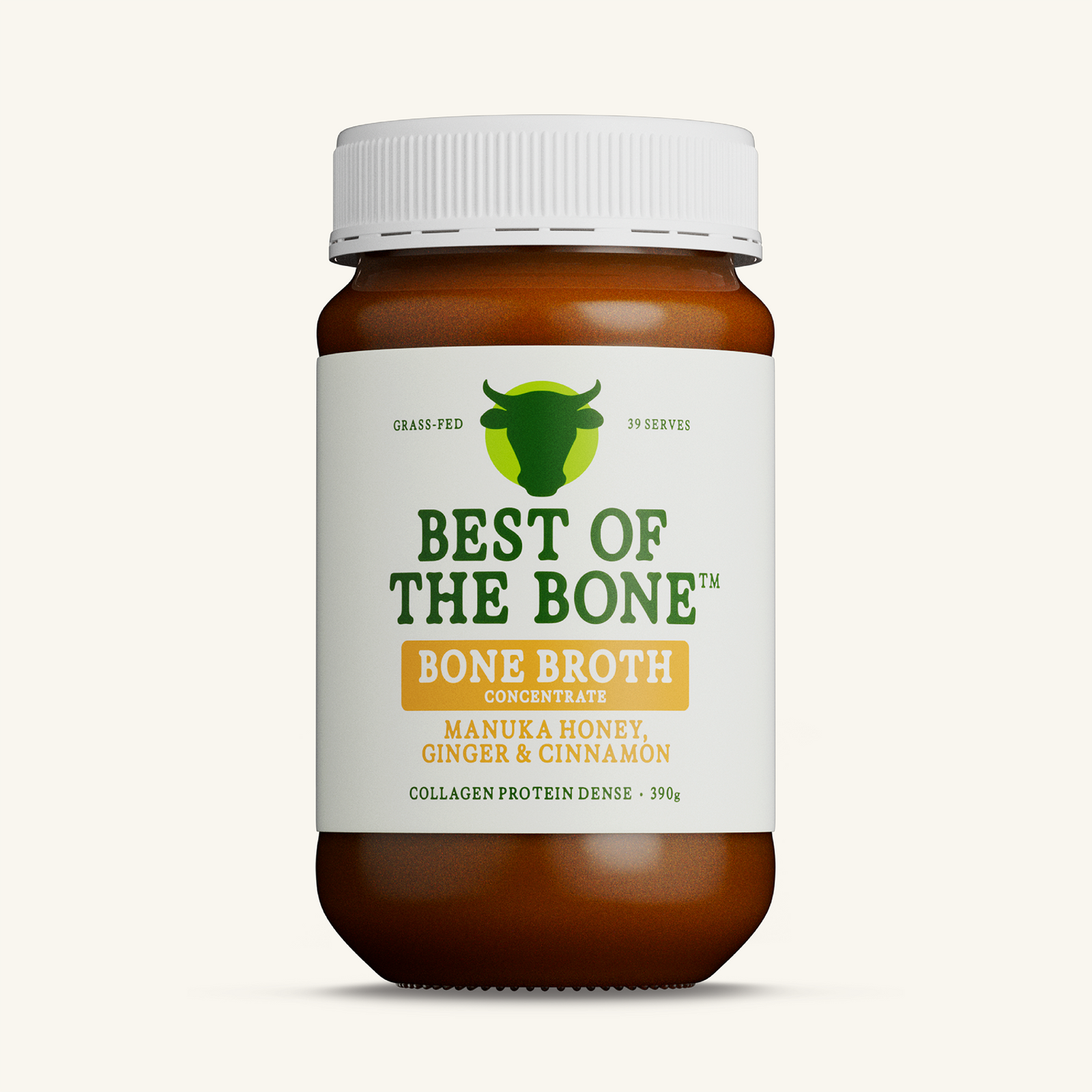 Best of the Bone Bone Broth Beef Concentrate With Manuka Honey Ginger Cinnamon 390g gallery image 4