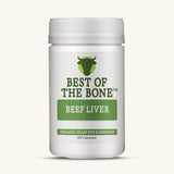 Best of the Bone Organic Beef Liver Nutrient Dense Superfood 180 Capsules gallery image 4
