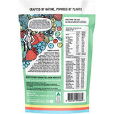 Back packaging of Botanika Blends Beauty Potion Berry Nice Vegan Collagen Boost, featuring ingredients and nutritional info.