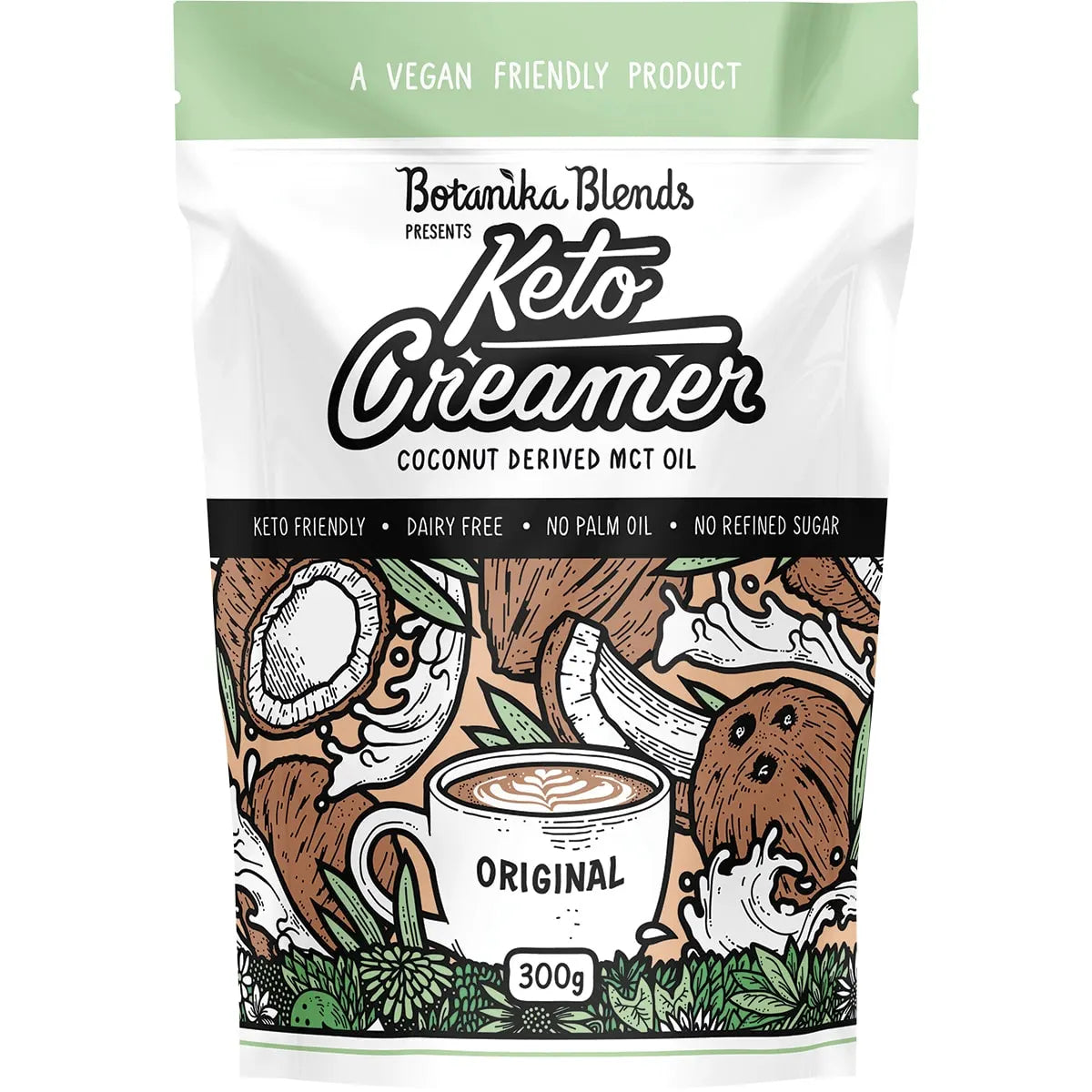 Botanika Blends Keto Creamer Original 300g pouch