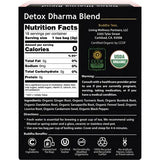Buddha Teas Organic Herbal Tea Bags Detox Dharma Blend 18 Pack