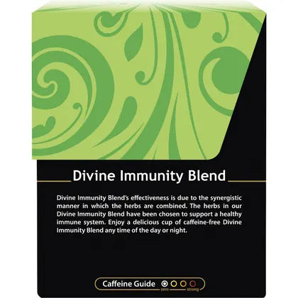 Buddha Teas Organic Herbal Tea Bags Divine Immunity Blend 18 Pack