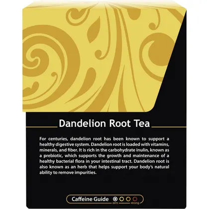Buddha Teas Organic Dandelion Root Tea Bags 18 Pack