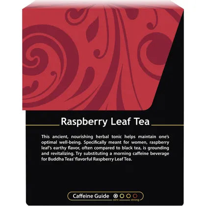 Buddha Teas Organic Herbal Raspberry Leaf Tea 18 Pack