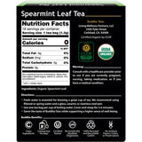 Buddha Teas Organic Herbal Tea Bags Spearmint Leaf Tea 18 Pack