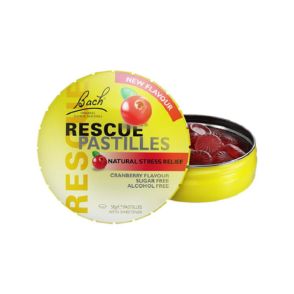 Bach Rescue Remedy Pastilles Cranberry 50g