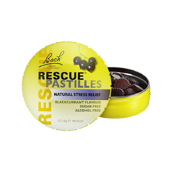 Bach Rescue Remedy Pastilles Blackcurrant 50g