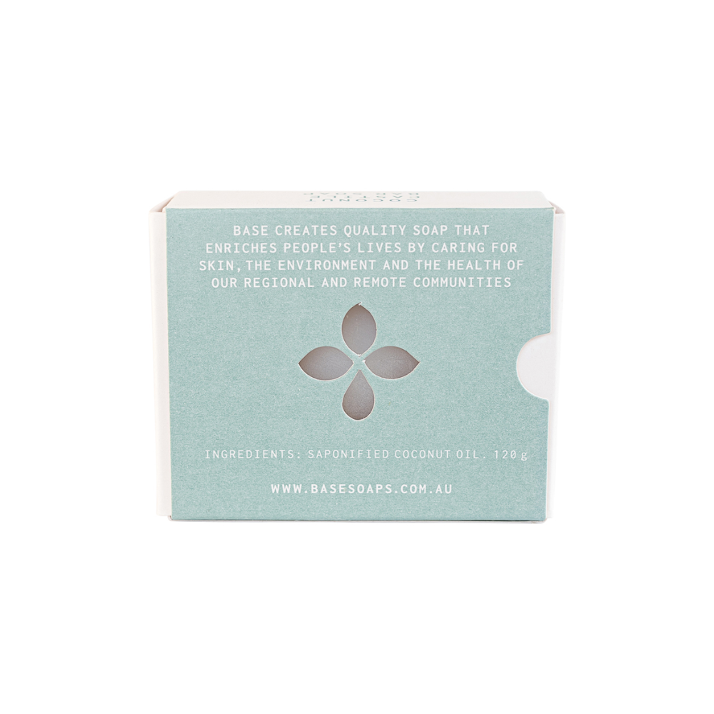 Base Soap Bar Coconut Castile (Boxed) 120g — alternative pack view